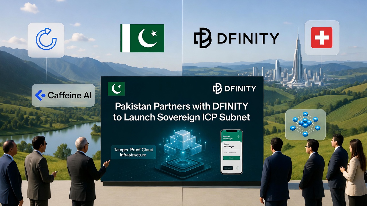 Pakistan Partners with DFINITY: Sovereign ICP Subnet to Drive AI-Native Digital Revolution